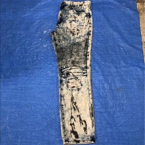 Size 36x32 Denim Biker Jeans